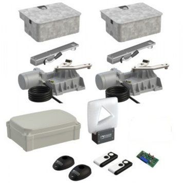 Автоматика для распашных ворот Roger SET BR21/353 створкой до 3,5 м. автоматика для распашных ворот