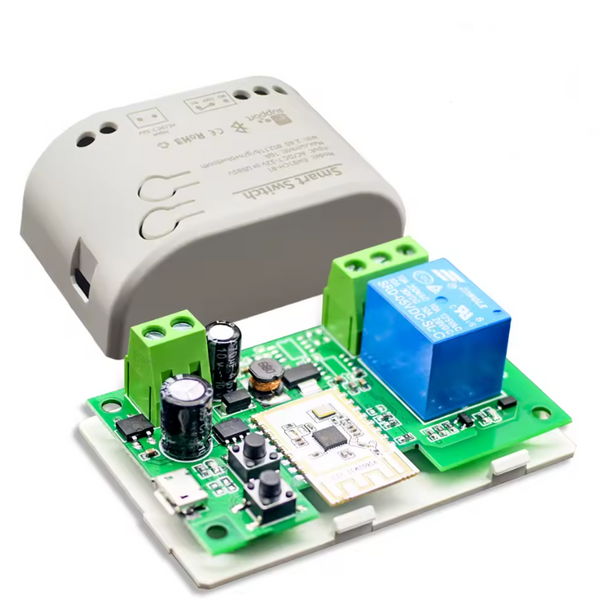 Wi-Fi RF реле Tuya Smart Life сухой контакт, реле для ворот Tuya с радио модулем 7-32 В