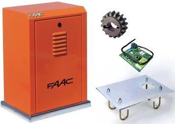 Привід FAAC 884 MC 3PH в масляній ванні для воріт вагою 3500 кг