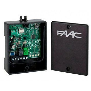 Внешний универсальный 2-х канальный приемник FAAC XR2 433 МГц